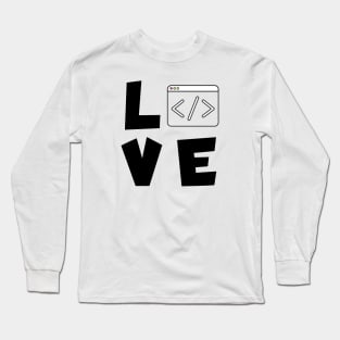 Develop love Long Sleeve T-Shirt